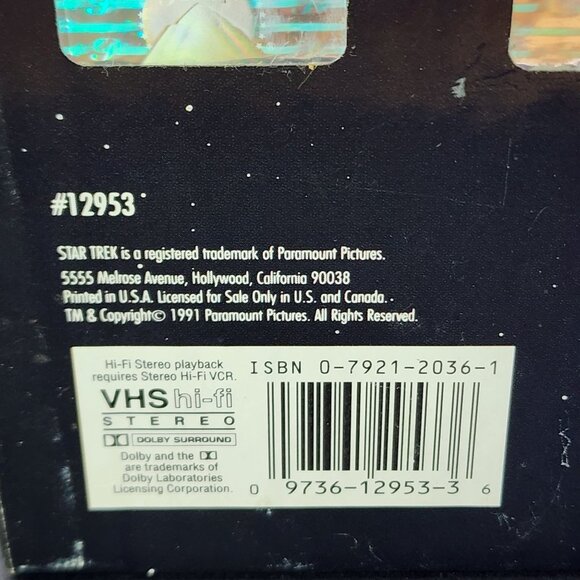 Star Trek: The Movie 25th Anniversary Collector's VHS - Set of 5 Boxed - Picture 6 of 6